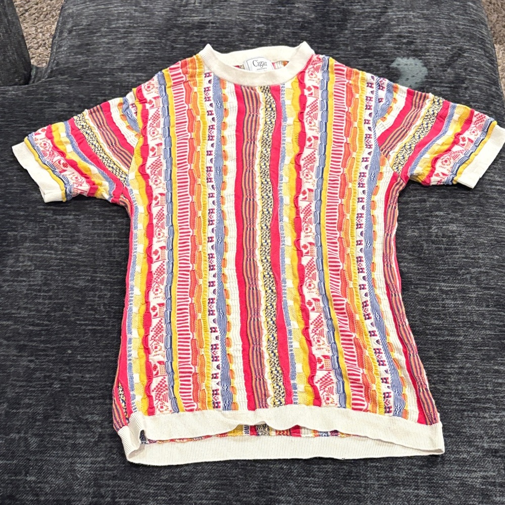 Colorful Striped Dress Shirt